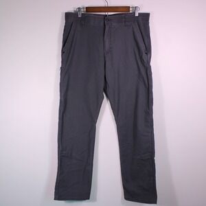 Wrangler Pants Mens 34x30 Gray Hiking‎ All Terrain Cargo Outdoors Fits35x30.5